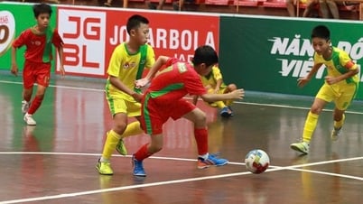 16 đội tranh ngôi vô địch giải bóng đá U11 toàn quốc 2025