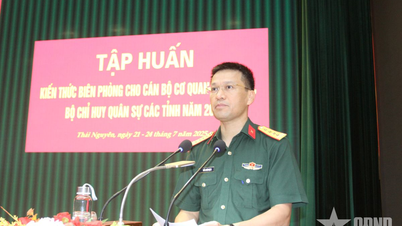 Quân khu 1 tập huấn kiến thức biên phòng cho cán bộ, sĩ quan