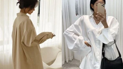 Áo sơmi phom rộng - phong cách thời trang đầy cá tính và phóng khoáng
