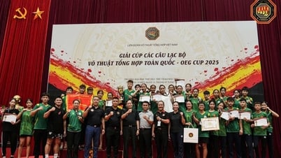 Thái Nguyên giành vị trí Nhất toàn đoàn tại giải Cup các Câu lạc bộ Võ thuật tổng hợp toàn quốc 2025