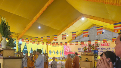 Cầu siêu tri ân các anh hùng liệt sĩ tại Đền tưởng niệm liệt sĩ Trường Sơn - Bến Tắt