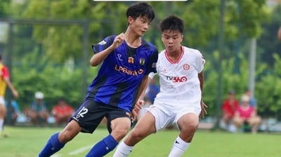 U.15 Thể Công Viettel thắng cực đậm ngày khai mạc giải U.15 toàn quốc