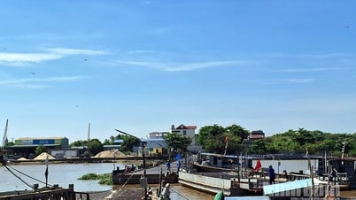 Dừng hoạt động cầu phao Ninh Cường để chủ động phòng, chống bão số 3