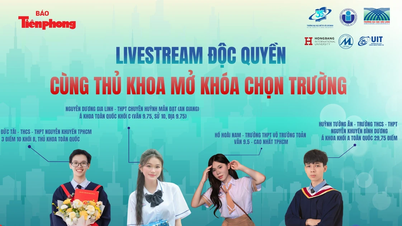 Báo Tiền Phong thực hiện chuỗi livestream 'Cùng thủ khoa mở khóa chọn trường'