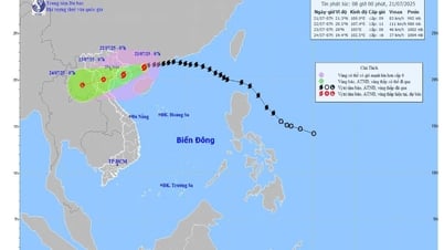 Ảnh hưởng bão số 3: Cảnh báo thời tiết ngoài khơi vùng biển Vĩnh Long gió cấp 6, giật 7 - 8