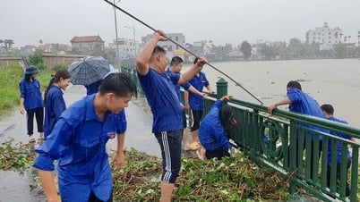 Tuổi trẻ Hải Phòng xung kích tham gia phòng chống bão số 3