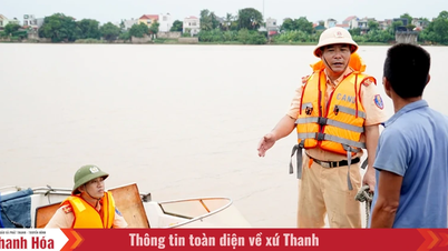 Cảnh sát đường thủy, Công an Thanh Hóa: Chủ động ứng phó với bão số 3