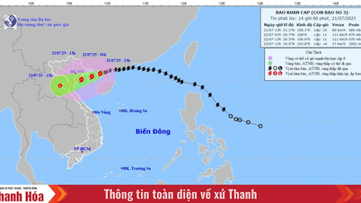 Thông tin mới nhất về cơn bão số 3 – cách Quảng Ninh khoảng 120km