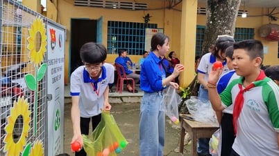 Liên Chi hội sinh viên An Giang thực hiện chuỗi hoạt động mùa hè xanh tại xã Bình Thạnh Đông