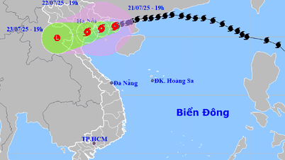 21 giờ tối nay, bão số 3 mạnh cấp 10, giật cấp 13, cách Hải Phòng 190 km