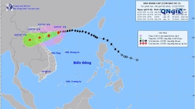 Bão số 3 tiến gần đất liền, cảnh báo mưa lớn, ngập úng, lũ quét
