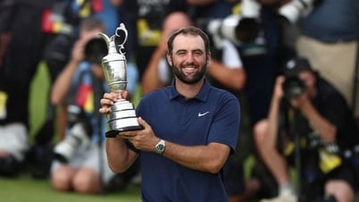 Scottie Scheffler vô địch giải golf danh giá The Open Championship 2025