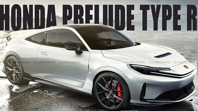 Honda Prelude Type R 2026 lộ diện - coupe hybrid 300 mã lực