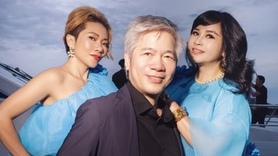 Thanh Lam và chồng bác sĩ sánh đôi dự show thời trang bên bờ sông Hàn