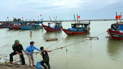 Ngư dân Hà Tĩnh, Thanh Hóa khẩn trương triển khai các biện pháp ứng phó với bão số 3