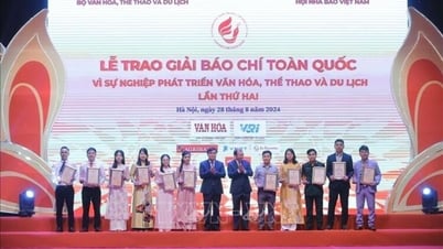 Thể lệ Giải Báo chí toàn quốc 'Vì sự nghiệp phát triển Văn hóa Việt Nam' lần thứ ba