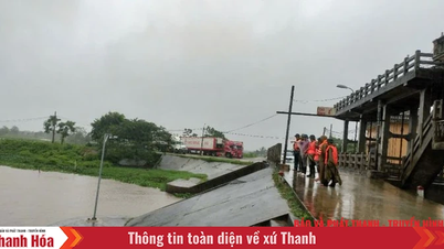 Các địa phương vùng biển Bắc Thanh Hóa: Linh hoạt tiêu úng, bảo vệ sản xuất sau khi bão đổ bộ