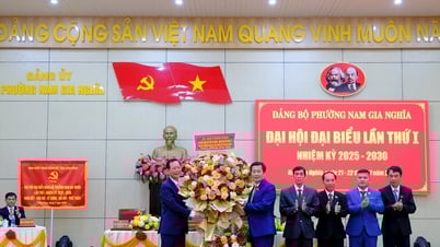 Đại hội Đại biểu Đảng bộ phường Nam Gia Nghĩa lần thứ I thành công tốt đẹp