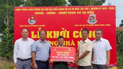 Xã Vụ Bổn: Khởi công xây dựng nhà nhân ái cho hộ khó khăn