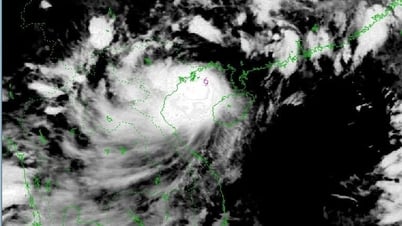 4 giờ ngày 22/7, bão số 3 cách Ninh Bình khoảng 100 km