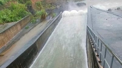 Hồ Sông Sào xả lũ đến khi hết mưa để đảm bảo an toàn hồ chứa vùng hạ du