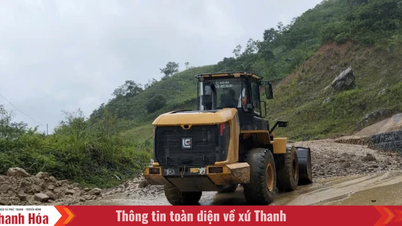 Mưa bão gây sạt lở, ngập lụt nhiều vị trí trên các tuyến giao thông