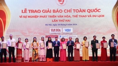 Đổi tên và ban hành thể lệ Giải báo chí vì sự nghiệp phát triển Văn hoá Việt Nam