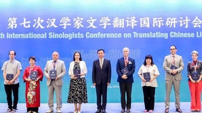 Danh hiệu “Người bạn của văn học Trung Quốc” được trao cho một dịch giả Việt Nam
