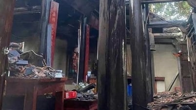 Xác định nguyên nhân ban đầu vụ cháy di tích quốc gia chùa Báo Quốc