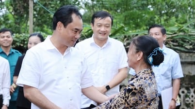 Lãnh đạo tỉnh Thái Nguyên thăm hỏi, tri ân người có công