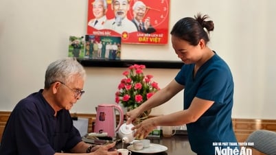 "Hạnh phúc của chúng tôi là được chăm lo sức khoẻ của các bác thương, bệnh binh"