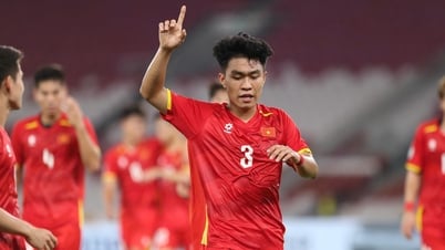 U23 Việt Nam - U23 Campuchia (hết hiệp 1) 1-0: Lý Đức mở tỉ số