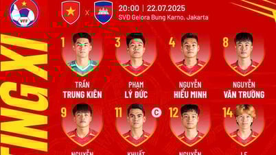U.23 Việt Nam đấu Campuchia: Lê Viktor đá chính, tuyến giữa có nhân tố siêu 'lạ', Đình Bắc dự bị