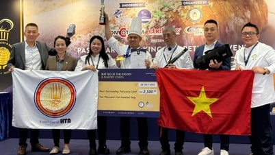 Việt Nam vô địch tại cuộc thi bánh quốc tế