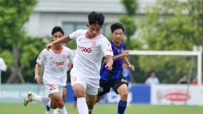 Thể Công Viettel I thắng tưng bừng lượt mở màn giải bóng đá vô địch U15 Quốc gia