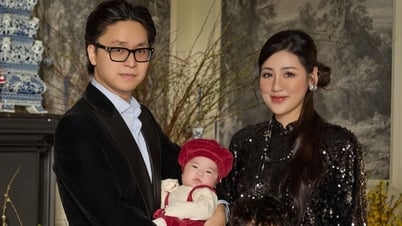 Á hậu Tú Anh tặng chồng doanh nhân voucher 93 năm miễn phí