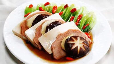 Đậu hũ hấp la hán