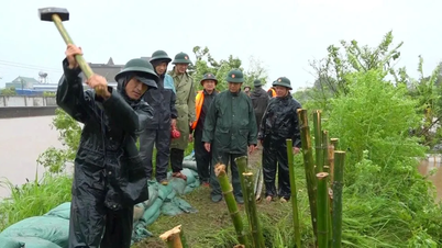 Làm rõ sự cố tràn bờ bao tại Hưng Yên: Không phải vỡ đê