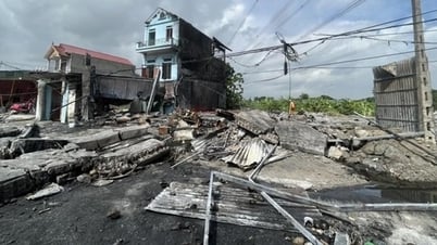Điều tra vụ nổ lớn làm sập nhà xưởng tại Hưng Yên