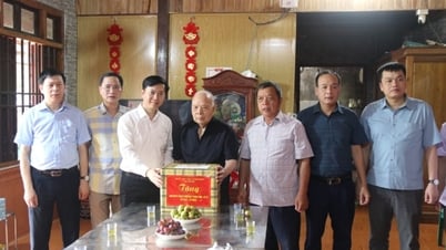 Lãnh đạo Uỷ ban Mặt trận Tổ quốc tỉnh thăm, tặng quà gia đình chính sách, người có công tại xã Bình Gia
