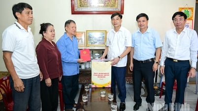 Đồng chí Phó Chủ tịch UBND tỉnh thăm, tặng quà người có công với cách mạng nhân dịp 27/7