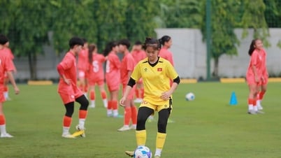 Đội tuyển U20 nữ Việt Nam tích cực chuẩn bị cho vòng loại U20 nữ châu Á 2026