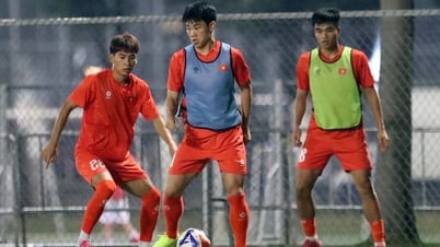 U23 Việt Nam trở lại tập luyện, chuẩn bị cho trận bán kết giải U23 Đông Nam Á