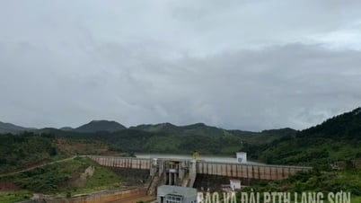 Xả điều tiết hồ chứa nước Bản Lải