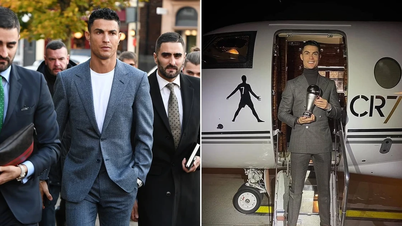 Mang theo 'đội cận vệ' 16 người, Ronaldo bị chỉ trích phô trương
