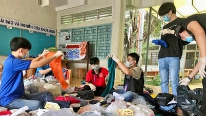 “Hồi sinh” quần áo cũ, gieo yêu thương xanh