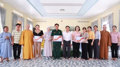 Chùa Linh Nghĩa Diệu Pháp: Tặng quà tri ân nhân kỷ niệm Ngày Thương binh – Liệt sĩ 27/7