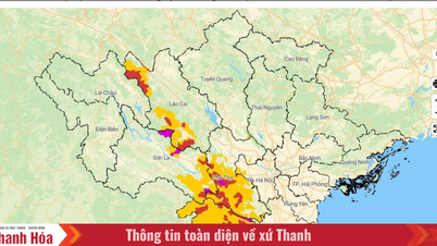 Các khu vực cảnh báo lũ quét, sạt lở đất trong 6 giờ tới