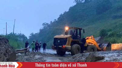 Thông tuyến Quốc lộ 15C đoạn qua xã Nhi Sơn
