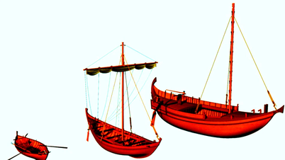 Kỹ thuật La Mã cổ đại sống dậy qua 3 chiếc thuyền phục dựng 3D